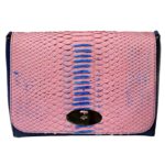 Ose python skin bag